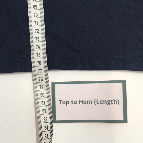 Tommy Hilfiger Size XL Mens T-Shirts Navy Blue Short Sleeves 208-08 - Picture 4 of 10